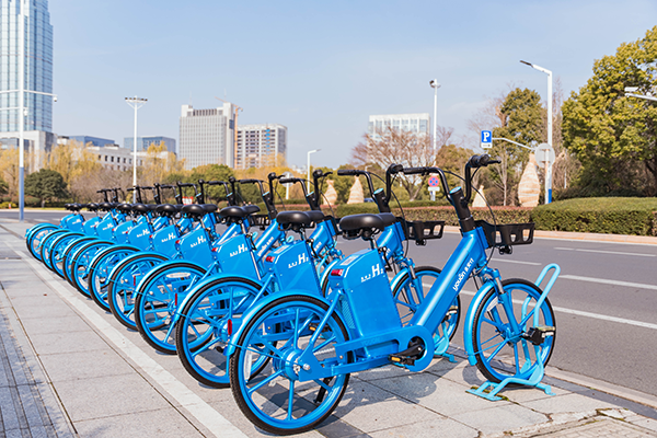 永安行氫能自行車站點