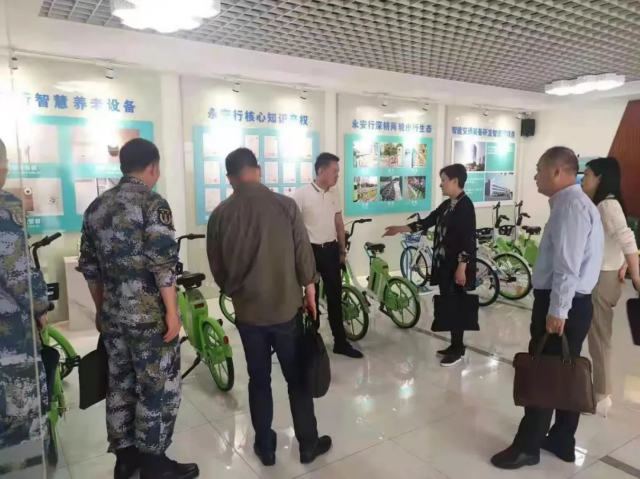 市雙擁辦為駐常某部隊積極協(xié)調(diào)投放永安行定點樁式自行車1 市雙擁辦為駐常某部隊積極協(xié)調(diào)投放永安行定點樁式自行車1