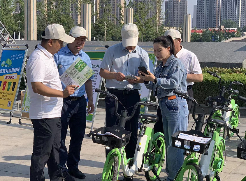 全國低碳日，共享助力車首單免費騎行半小時