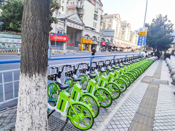 “五一”期間，常州有樁助力車騎行量同期增長93%