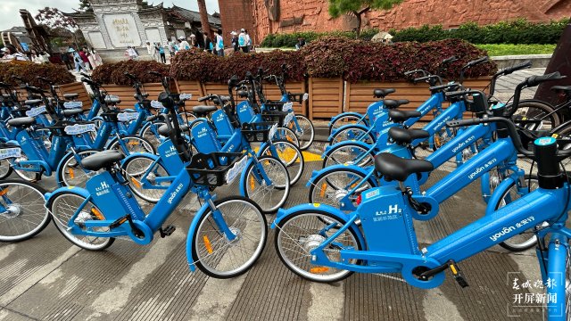 首批在麗江投放500輛,氫能自行車來了