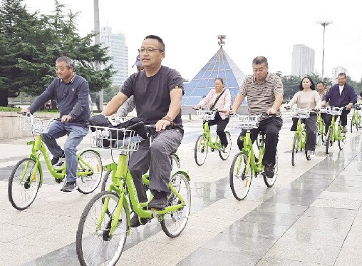 濰坊：一場騎行一路景 倡導綠色出行